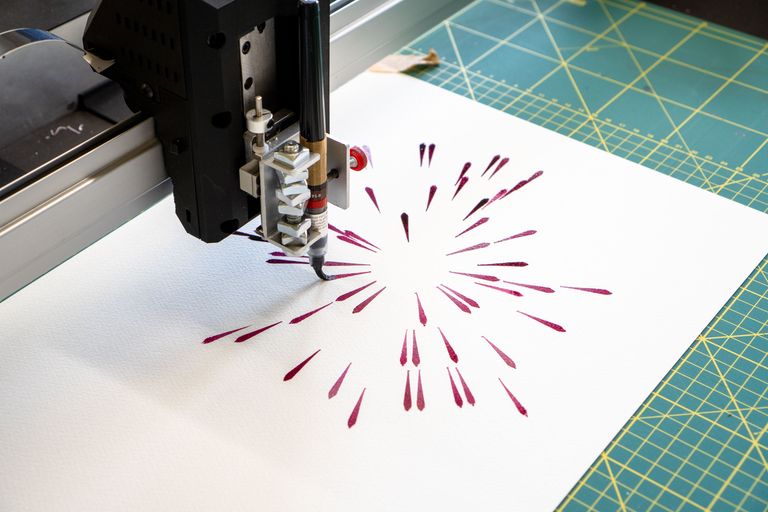 Artwork from project The Drawing Machine